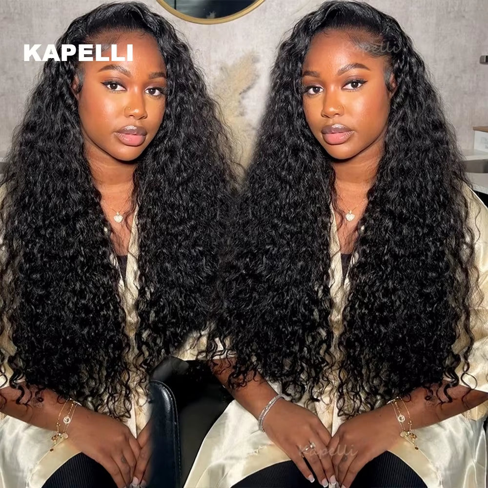 Burmese Curly Hair Bundles with Closure 4X4 13X4 Frontal Deep Wave Bundles Virgin Human Hair Vietnamese Raw Human Hair Extension