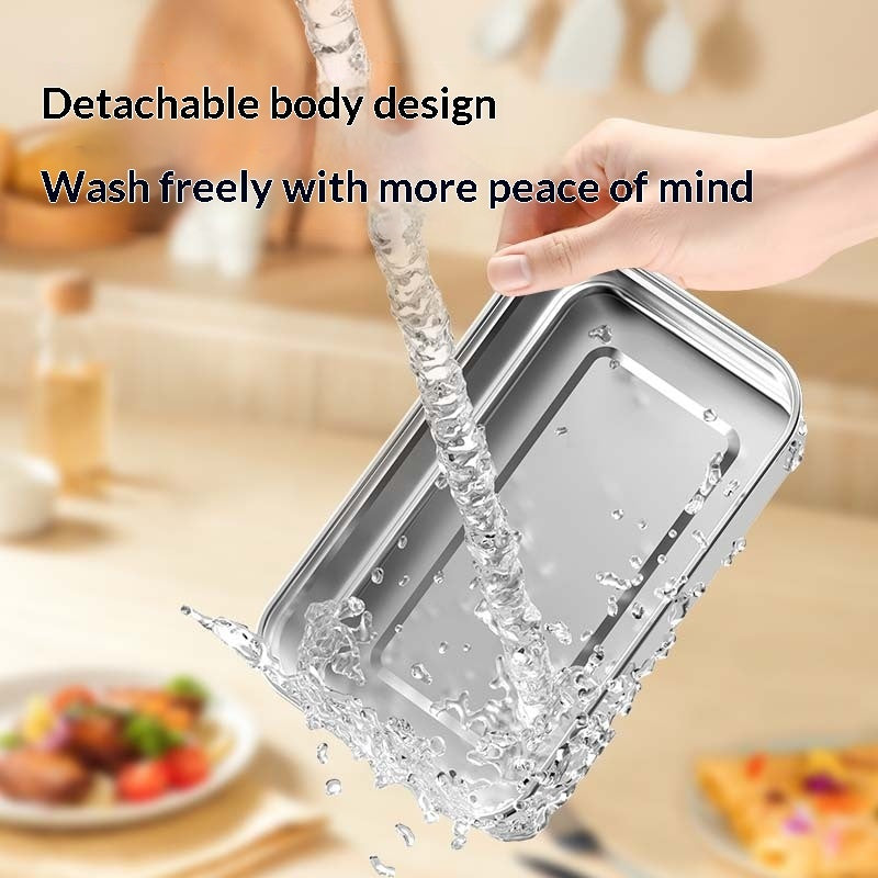 Insulated Microwave Meal Prep Containers Portable Breakfast Boxes