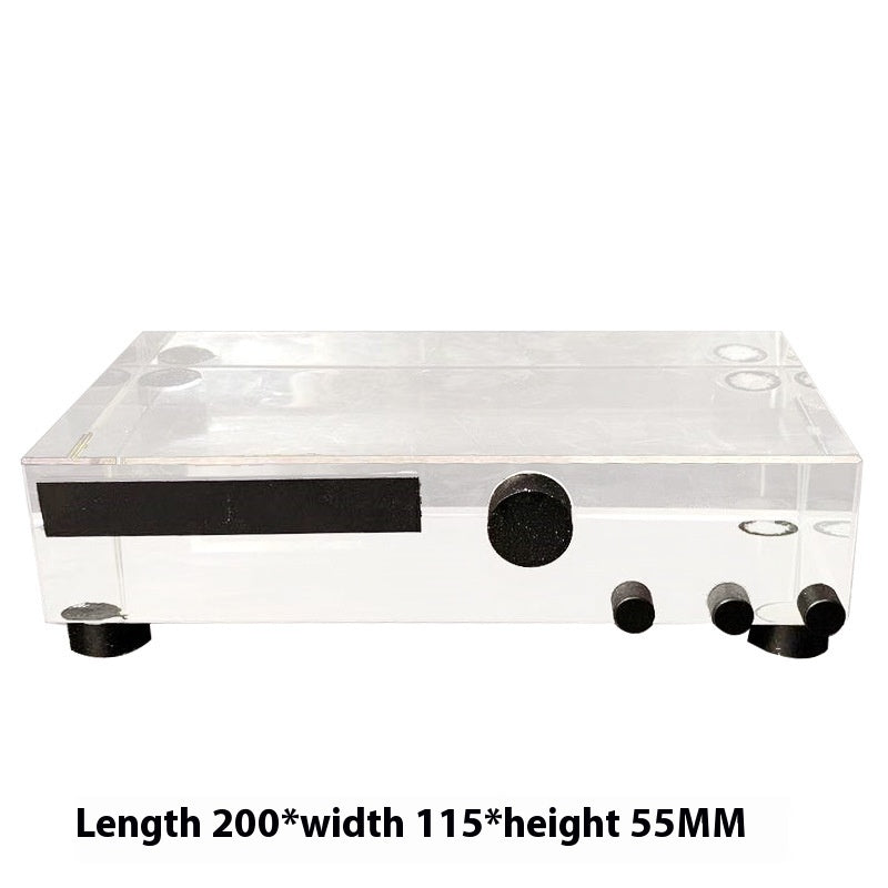 Modern Music Theme Crystal Audio Decoration Desktop Light Luxury Ornament