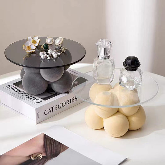 Nordic Instagram Style Light Luxury Storage Desktop Decoration Jewelry Rack