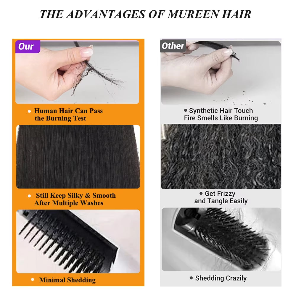 250% Density Bob Wig Human Hair 13X4 HD Lace Front Wigs Human Hair Glueless Straight Lace Frontal Human Hair Wigs for Women