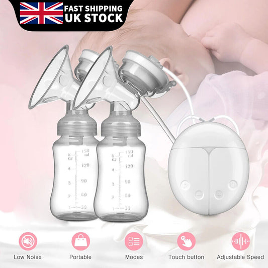 Automatic Double Electric Breast Pump And  Lid & Nipple Kit & Efficient Breastfeeding Pump