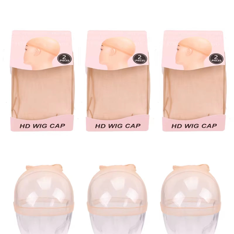 7Pcs Wig Installation Kit Set Hd Wig Caps Lace Wig Glue and Remover Melt Band for Lace Frontal Wax Stick with Edge Brush